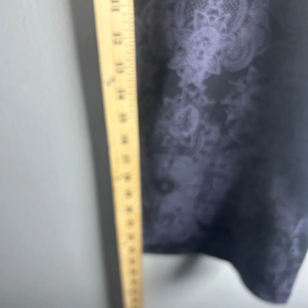 Athleta Black‎ Paisley Print Bootcut Yoga Pants Women's Size Small